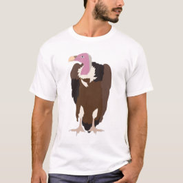 Camiseta Ilustração de Aves Abutre