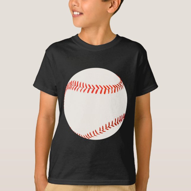 Camiseta Ilustração de Beisebol (Frente)