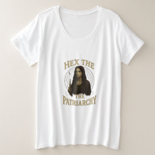Camiseta Ilustração de Bruxa Wiccan – Hexe o Patriarcado