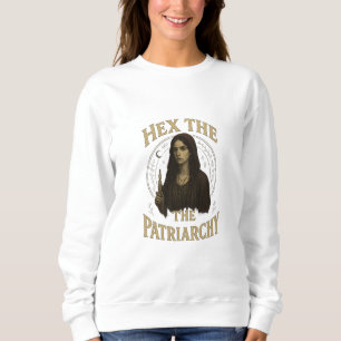 Camiseta Ilustração de Bruxa Wiccanas – Hexe o Patriarcado