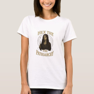 Camiseta Ilustração de Bruxa Wiccanas – Hexe o Patriarcado