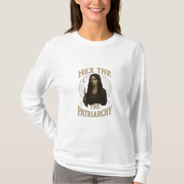 Camiseta Ilustração de Bruxa Wiccanas – Hexe o Patriarcado