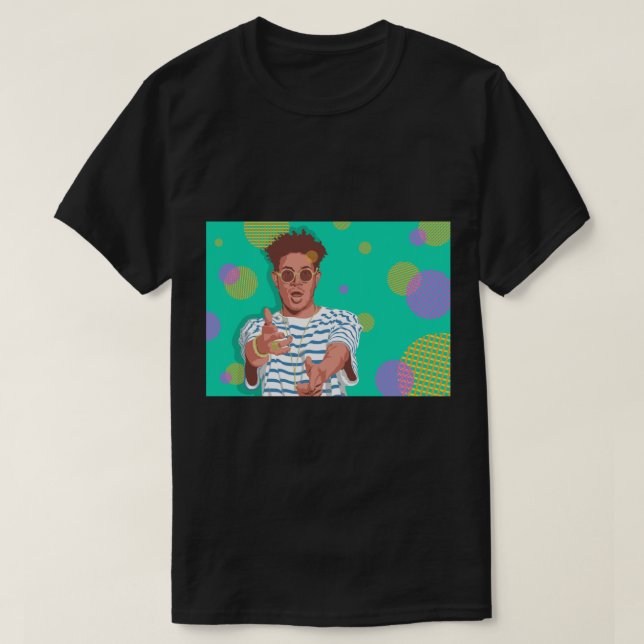 Camiseta Ilustração de Bryce Vine (Frente do Design)