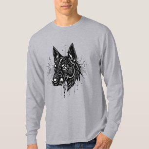 Camiseta Ilustração de cachorro