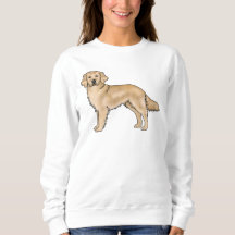 Ilustração de Cachorro Retriever Golden de Cor Ama
