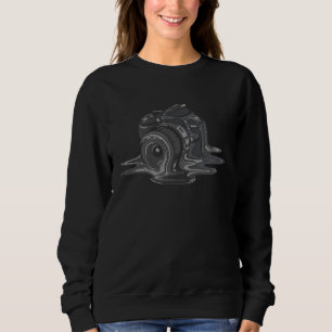 Camiseta Ilustração de Câmera Fotografia Arte Cameraman