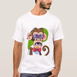 Camiseta Ilustração de Cartoon Mackey Engraçado