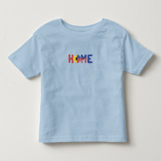 Camiseta Ilustração de Casa 4 de Julho