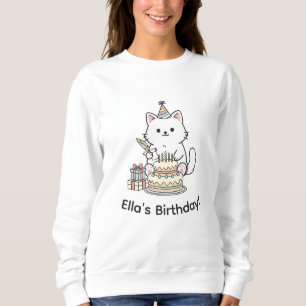 Camiseta Ilustração de Chapéu de Festa de Aniversário de Ga