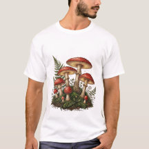 Ilustração de Cogumelo Fly Agaric Vintage