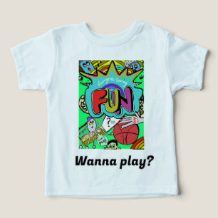 Camiseta Ilustração de Cômica Diversão de União