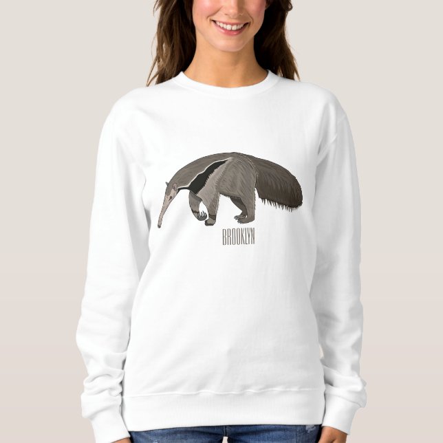 Camiseta Ilustração de desenho animado (Frente)