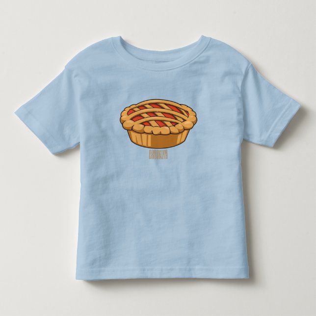 Camiseta Ilustração de desenho animado (Frente)