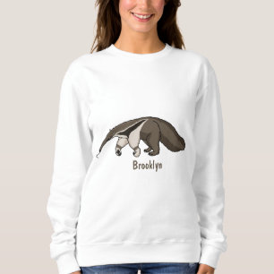 Camiseta Ilustração de desenho animado alegre de uma acompa