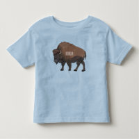 Ilustração de desenho animado Bison