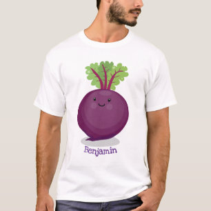 Camiseta Ilustração de desenho animado da cozinha da raí