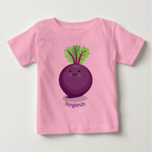 Camiseta Ilustração de desenho animado da cozinha da raíz d