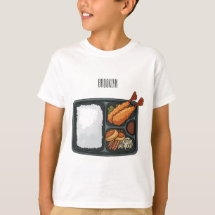 Camiseta Ilustração de desenho animado de Bento
