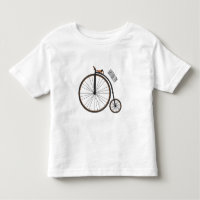 Ilustração de desenho animado de bicicleta de alta