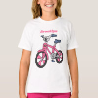 Ilustração de desenho animado de bicicleta de cria