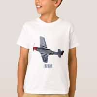 Ilustração de desenho animado de bombardeiro