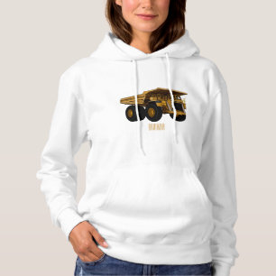 Camiseta Ilustração de desenho animado de caminhão Haul