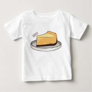 Camiseta Ilustração de desenho animado de Cheesecake