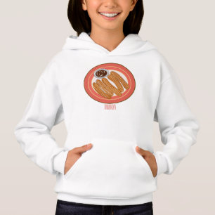 Camiseta Ilustração de desenho animado de Churro