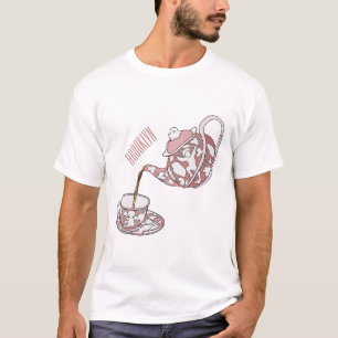 Camiseta Ilustração de desenho animado de configuração de g