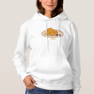 Camiseta Ilustração de desenho animado de frango desidratad