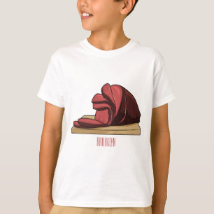 Camiseta Ilustração de desenho animado de Ham