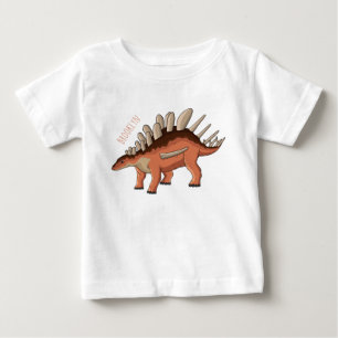 Camiseta Ilustração de desenho animado de Kentrosaurus