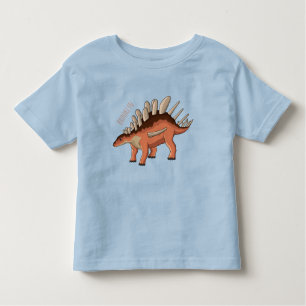 Camiseta Ilustração de desenho animado de Kentrosaurus