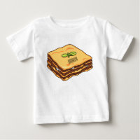 Ilustração de desenho animado de Lasagna