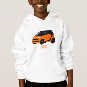 Camiseta Ilustração de desenho animado de microcarro