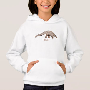 Camiseta Ilustração de desenho animado de Pangolin