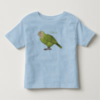 Ilustração de desenho animado de pássaro Kakapo