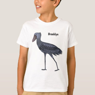 Camiseta Ilustração de desenho animado de pássaros