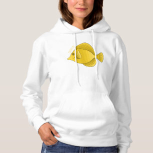 Camiseta Ilustração de desenho animado de peixe dançado ama