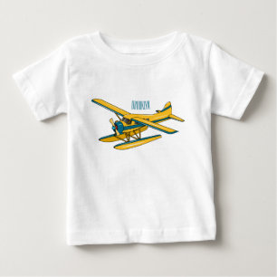 Camiseta Ilustração de desenho animado de Seaplane