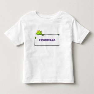 Camiseta Ilustração de desenho animado de sinal verde de 