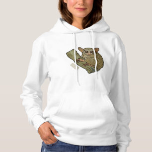 Camiseta Ilustração de desenho animado de Tarsier