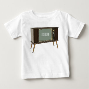 Camiseta Ilustração de desenho animado de televisão
