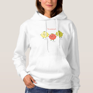 Camiseta Ilustração de desenho animado de tomate de cereja