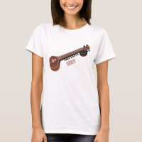 Ilustração de desenho animado de violão
