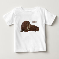 Ilustração de desenho animado de Walrus