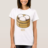 Ilustração de desenho animado Dim sum