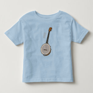 Camiseta Ilustração de desenho animado do Banjo