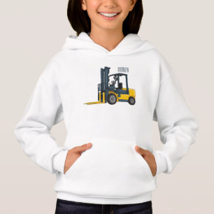 Camiseta Ilustração de desenho animado do empilhador