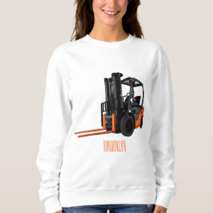 Camiseta Ilustração de desenho animado do empilhador